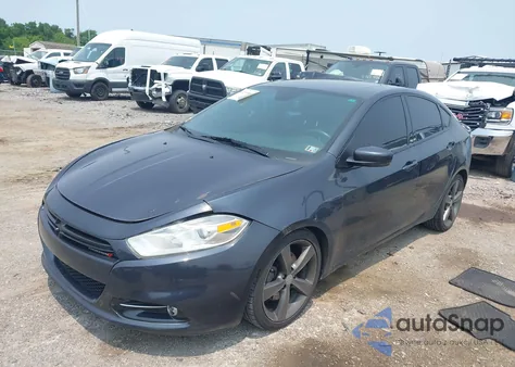 2014 Dodge Dart Gt из США, поврежденный, VIN 1C3CDFEB9ED797352